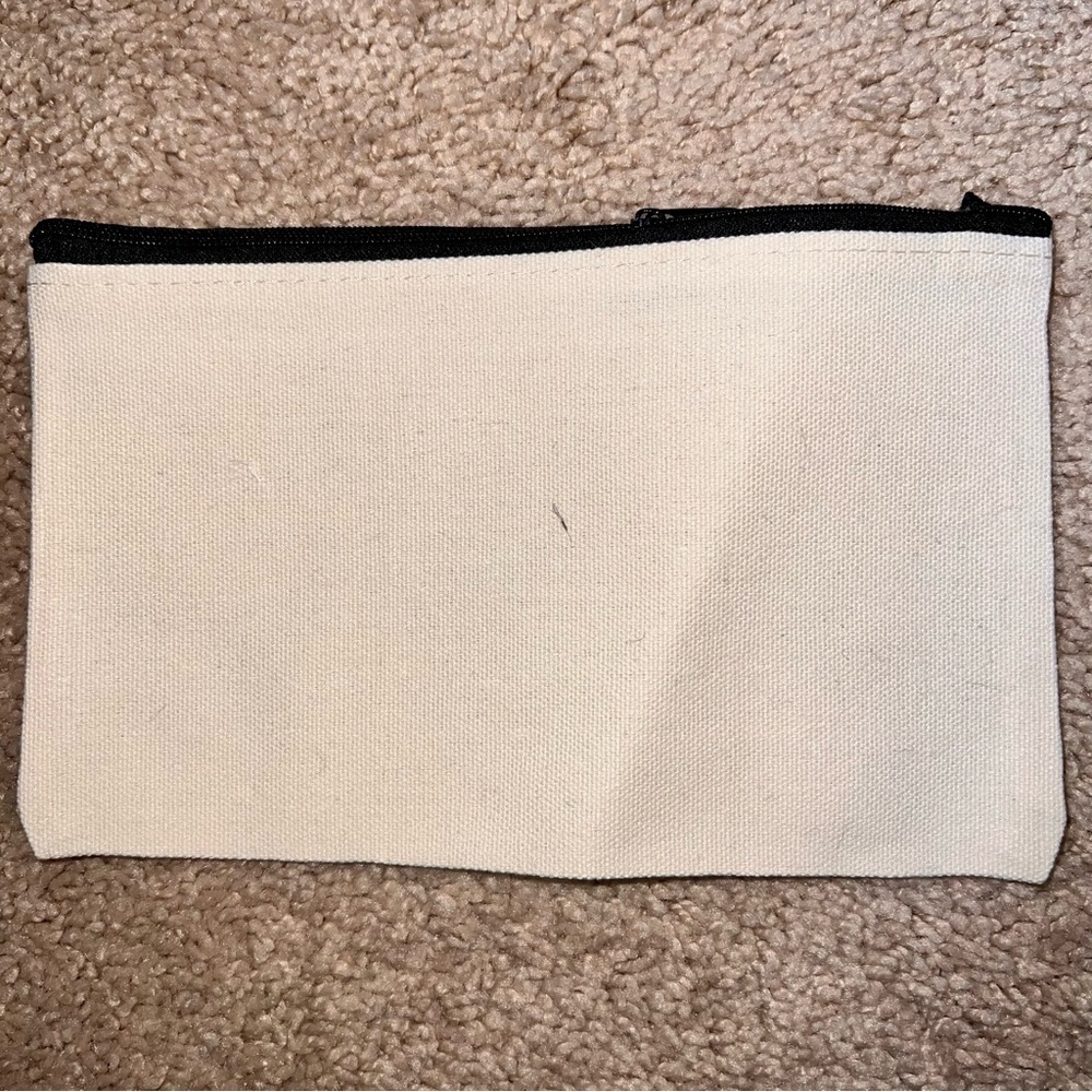 NWOT 🥀 Turtle Pattern Cosmetic Bag - Picture 5 of 6